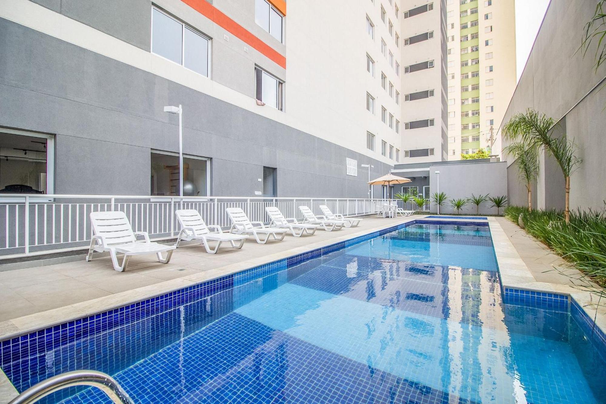 Charmoso Studio No Bras Com Piscina - Metro Bras Sao Paulo Dış mekan fotoğraf
