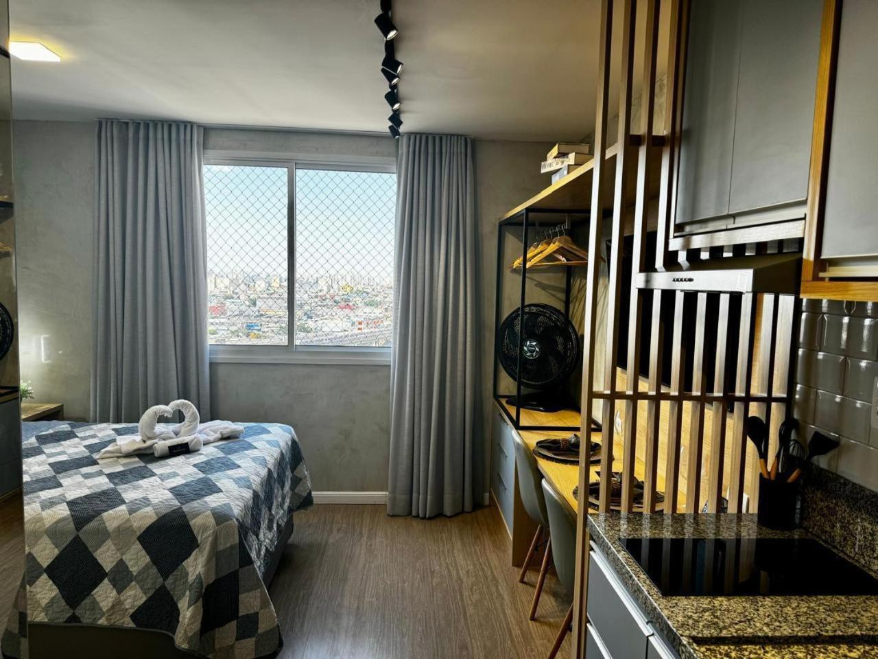 Charmoso Studio No Bras Com Piscina - Metro Bras Sao Paulo Dış mekan fotoğraf